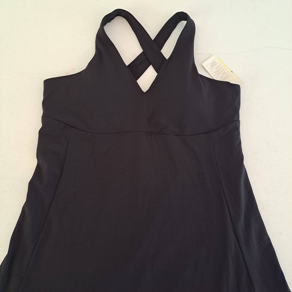 All in Motion Active Dress Womens XL Black NEW Built-in Shorts 972-272-B42